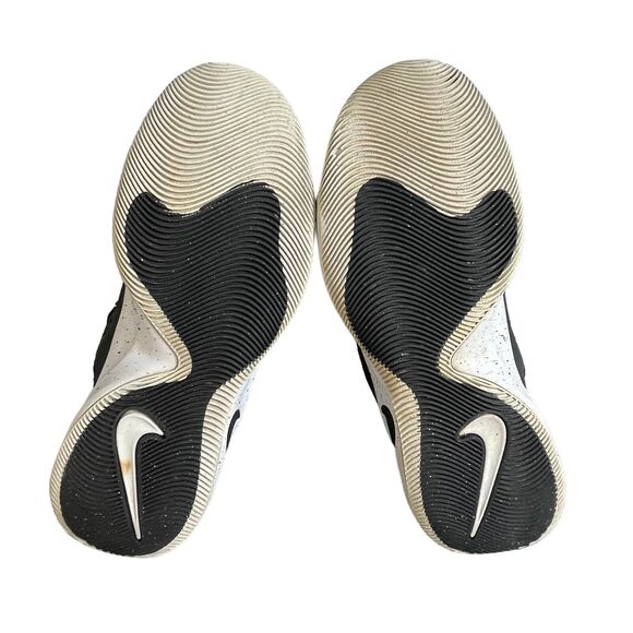 Nike Fly By Mid 2 Shoes Mens SIZE 8 Black White CU3503-004 Basketball Sneakers - Picture 5 of 8